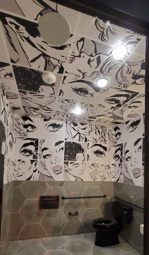 wallcovering batroom
